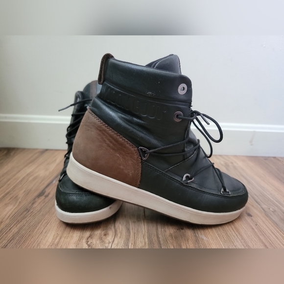 Moonboot showboat‎ hiking sneaker leather size 8.5 - Picture 2 of 7
